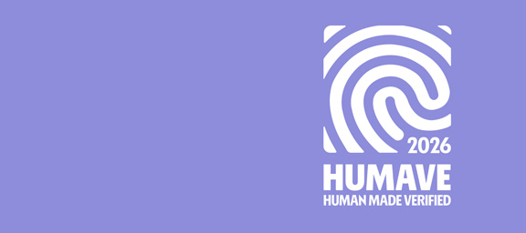 Ein weißer Daumenabdruck -- das HUMAVE-Logo